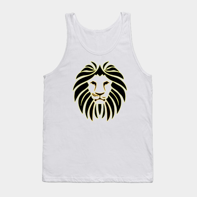 Don' Mess With The King Lion Tank Top by Nicolas5red1